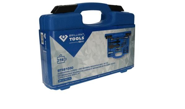 Demontaaži tööriistade komplekt, hõõgküünal, KS TOOLS BT561030