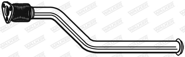 WALKER 10647 Exhaust Pipe