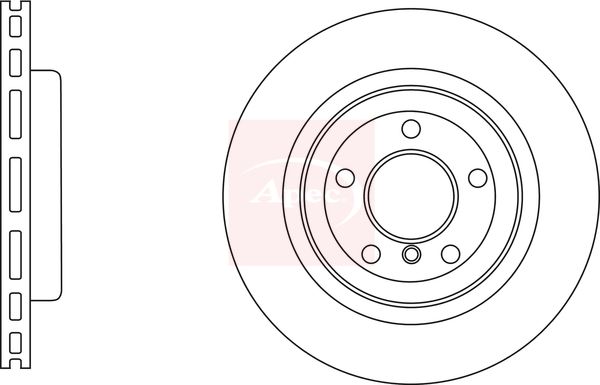 APEC Brake Disc DSK3135