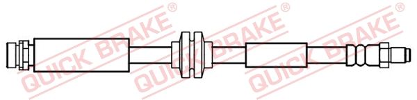 QUICK BRAKE fékcső 32.833