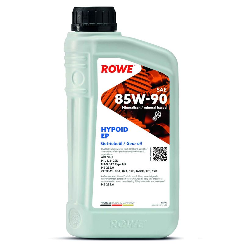 Олива для осьової передачі, Rowe 25005-0010-99