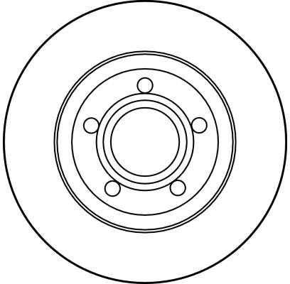 TRW DF2730 Brake Disc