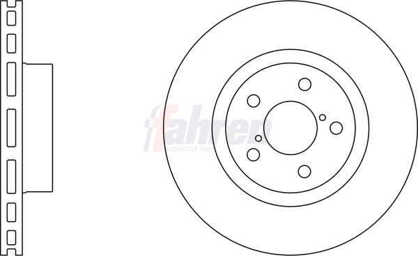 Fahren Brake Disc FBD6201