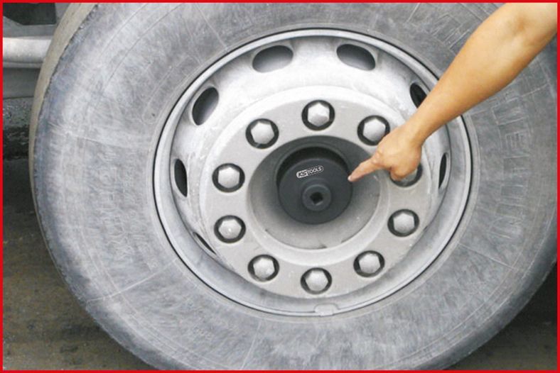 KS TOOLS 450.0241 Hammer Wrench, hub cap (CV axle)