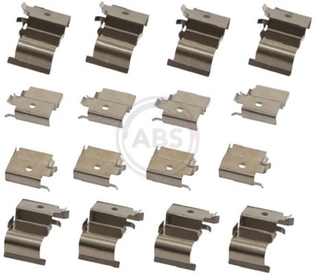 Set accesorii, placute frana ABS 1799Q