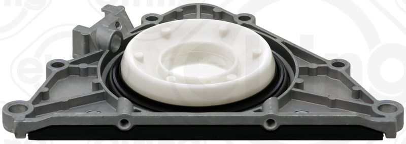 Сальник двигуна задній з корпусом BMW M57D30 90X140/210X20 PTFE (вир-во Elring)