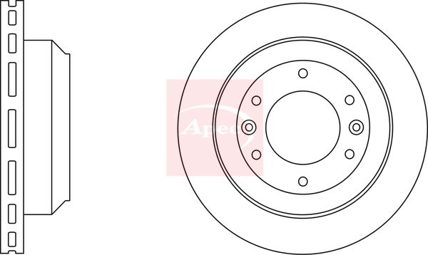 APEC Brake Disc DSK2787