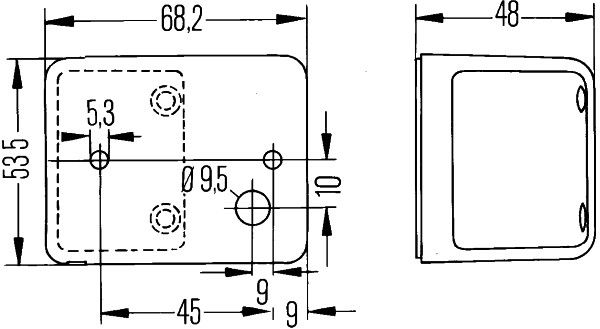 Стоянковий ліхтар, Hella 2PF006679-001