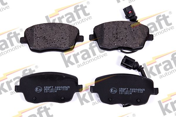 KRAFT Automotive 6006565 Комплект гальмівних накладок, дискове гальмо