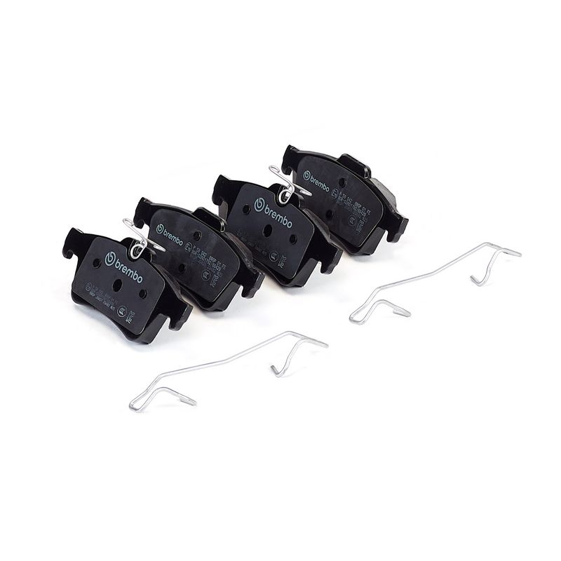 Piduriklotsi komplekt, ketaspidur, BREMBO P 59 042