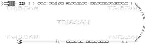 TRISCAN figyelmezető kontaktus, fékbetétkopás 8115 11024