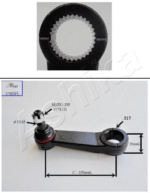 ASHIKA 52-0H-H00 Steering Arm