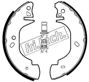 fri.tech. 1040.139 Brake Shoe Set