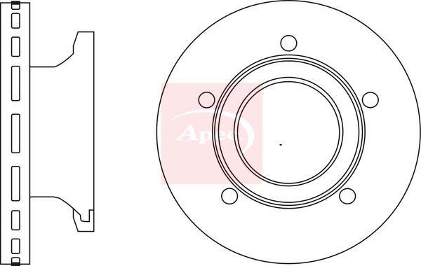 APEC Brake Disc DSK3032