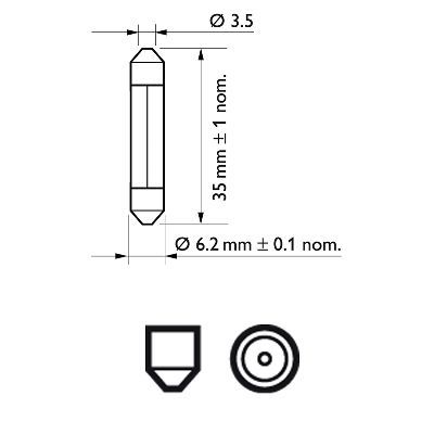 PHILIPS 12848CP Bulb