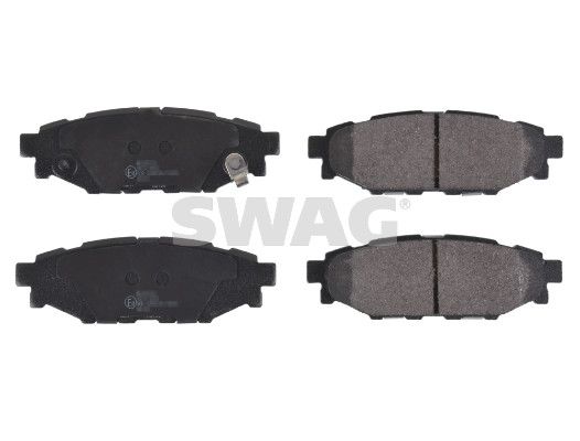 комплект спирачно феродо, дискови спирачки SWAG