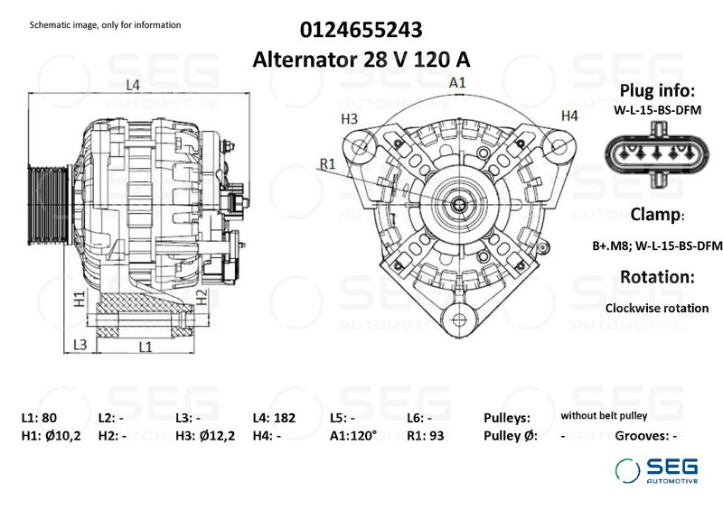 generátor 0124655243