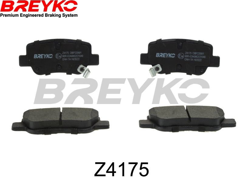 DAVID VASCO Z4175 Brake Pad Set, disc brake