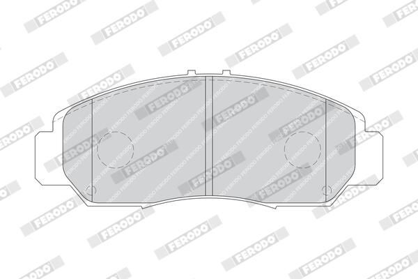 FERODO FDB1669 Brake Pad Set, disc brake