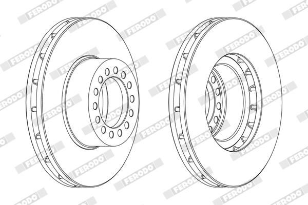 Brzdový kotouč FCR319A