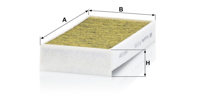 Filter, salongiõhk, MANN-FILTER FP 23 015-2