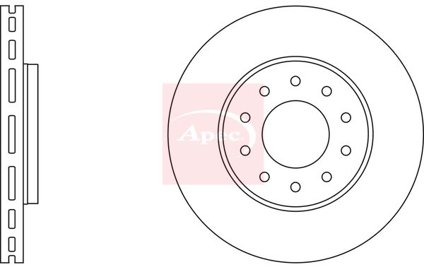APEC Brake Disc DSK2804