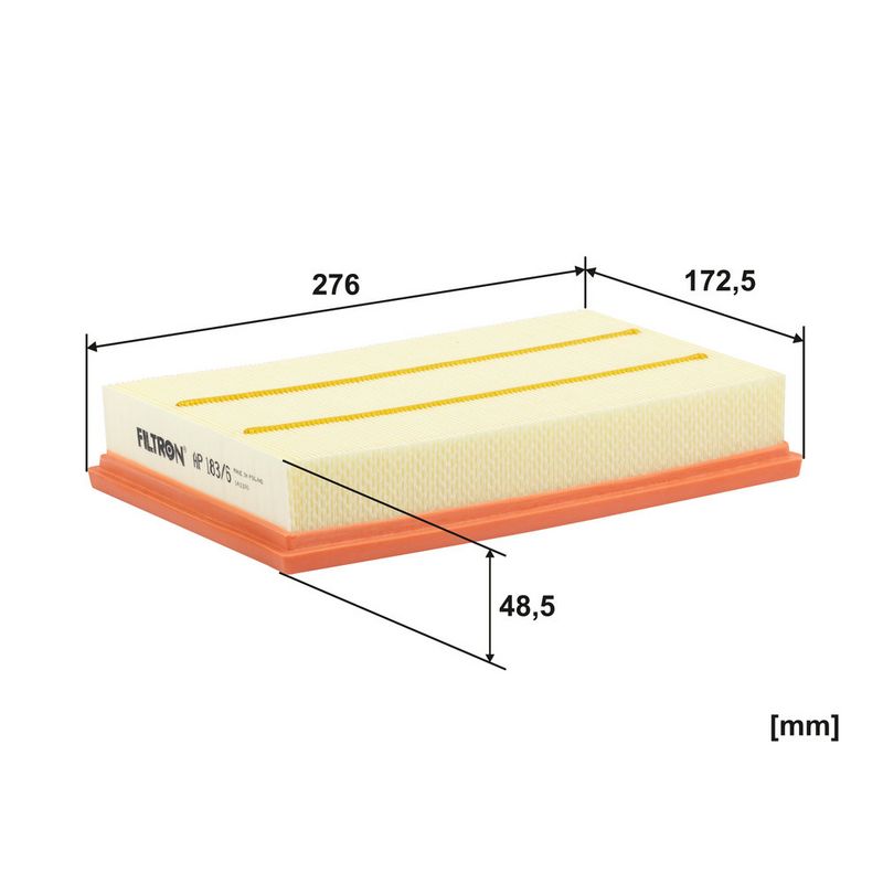 Õhufilter, FILTRON AP 183, 6