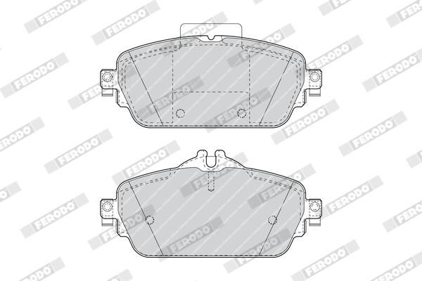 FERODO FDB4870 Brake Pad Set, disc brake