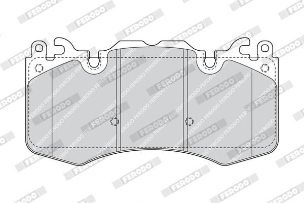 FERODO Plaquettes de frein à disque FDB4379