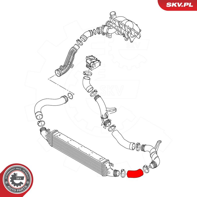 Laadimisõhu voolik, ESEN SKV 43SKV245