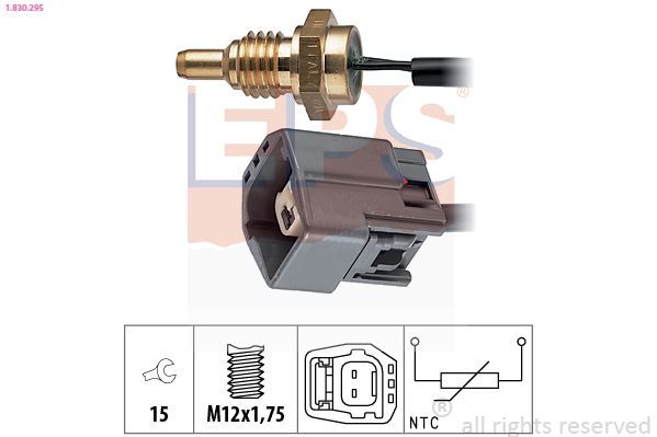 Sensor, temperatura del refrigerante