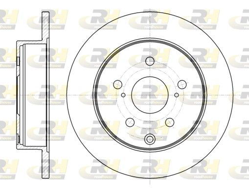 Гальмівний диск, Roadhouse 61188.00