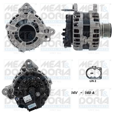 MEAT & DORIA Dynamo / Alternator 55101353G