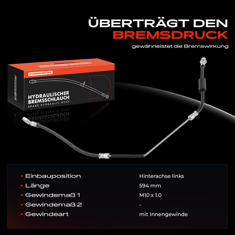 Frankberg 5481FB0004398 Brake Hose