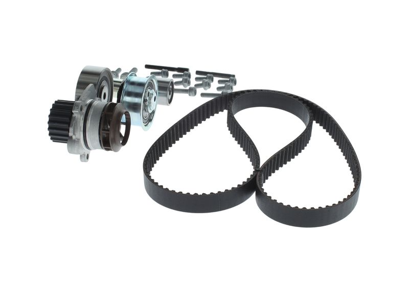 Veepump + hammasrihmakomplekt, BOSCH 1 987 945 328