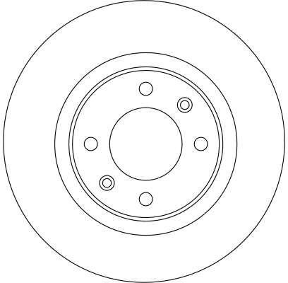 TRW DF4215 Brake Disc