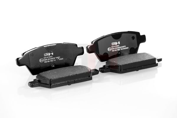 Piduriklotsi komplekt, ketaspidur, GH GH-412251