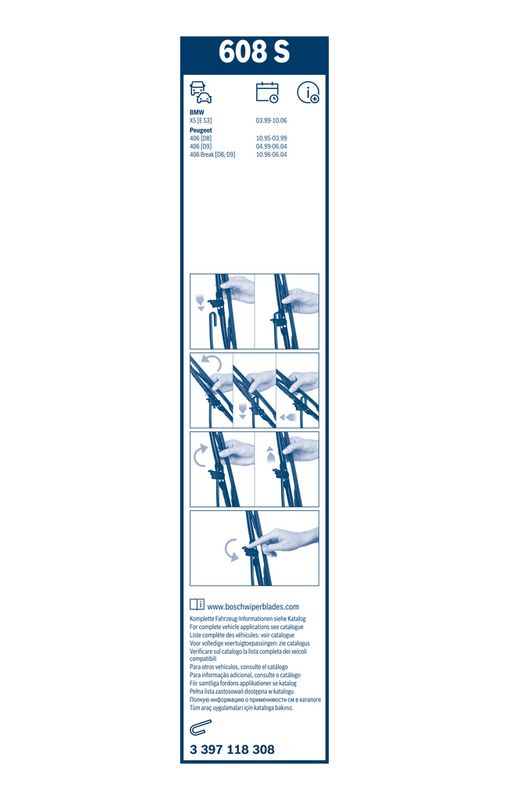 BOSCH 3 397 118 308 Wiper Blade
