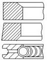 Комплект поршневих кілець, Fai Autoparts PR35-000