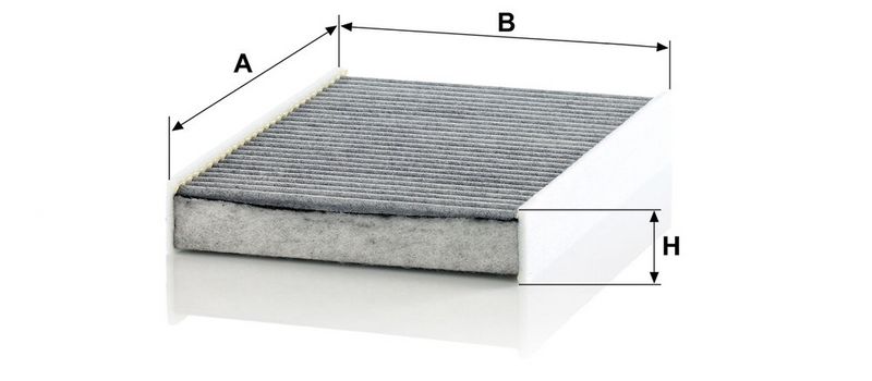 Filter, salongiõhk, MANN-FILTER CUK 26 006