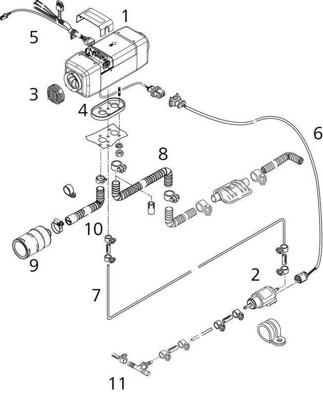 WEBASTO 9027981B Parking Heater