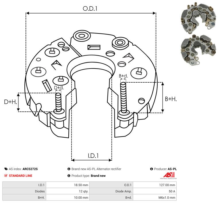 Seadistaja, generaator, AS-PL ARC5272S
