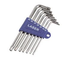 Laser Tools Tamperproof Star Key Set 7pc