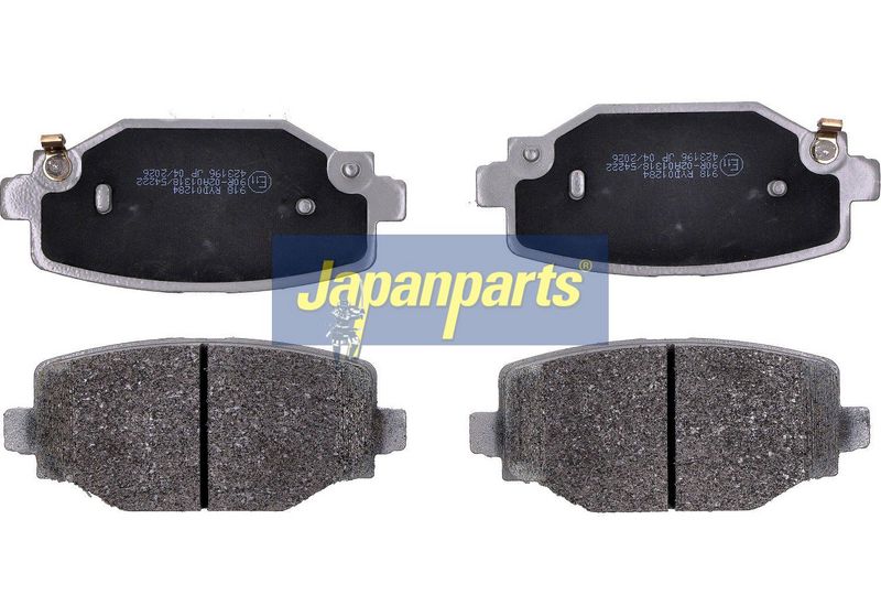 set placute frana,frana disc JAPANPARTS PP-918AF