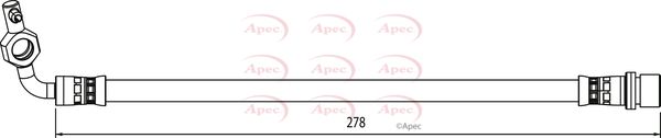 APEC Brake Hose HOS4125