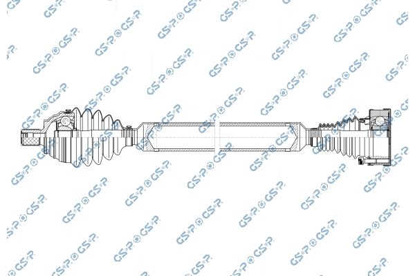 Приводний вал, Gsp 261307OL