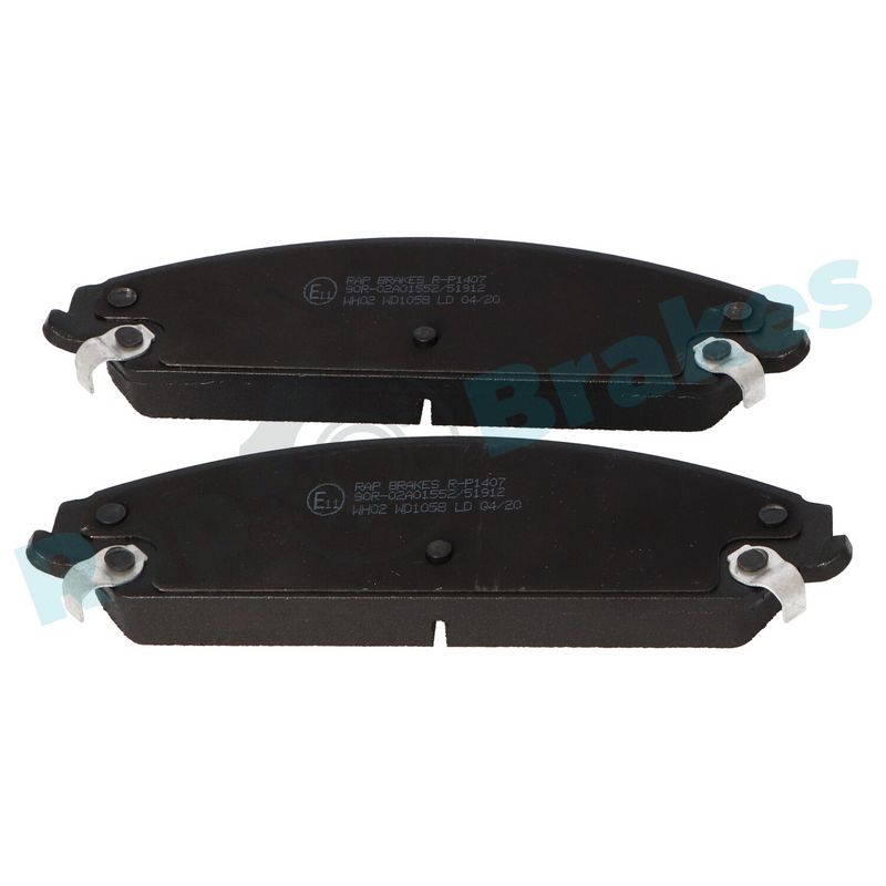 RAP BRAKES R-P1407 Brake Pad Set, disc brake