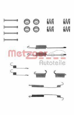 Комплект приладдя, гальмівна колодка, Metzger 1050599