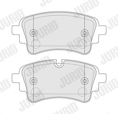 JURID 574152J Brake Pad Set, disc brake