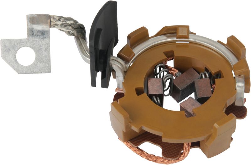 Halter, Kohlebürsten